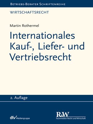 cover image of Internationales Kauf-, Liefer- und Vertriebsrecht